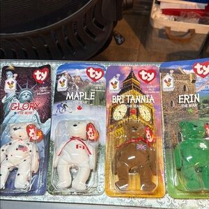 McDonald’s Ty teeny Beanie Baby unopened international bears Collection
